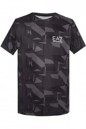 Patterned t-shirt with logo, zdjęcie 1 Patterned t-shirt with logo od EA7 Emporio Armani